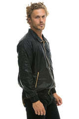 MEN'S BASIC WINDBREAKER - BLACK