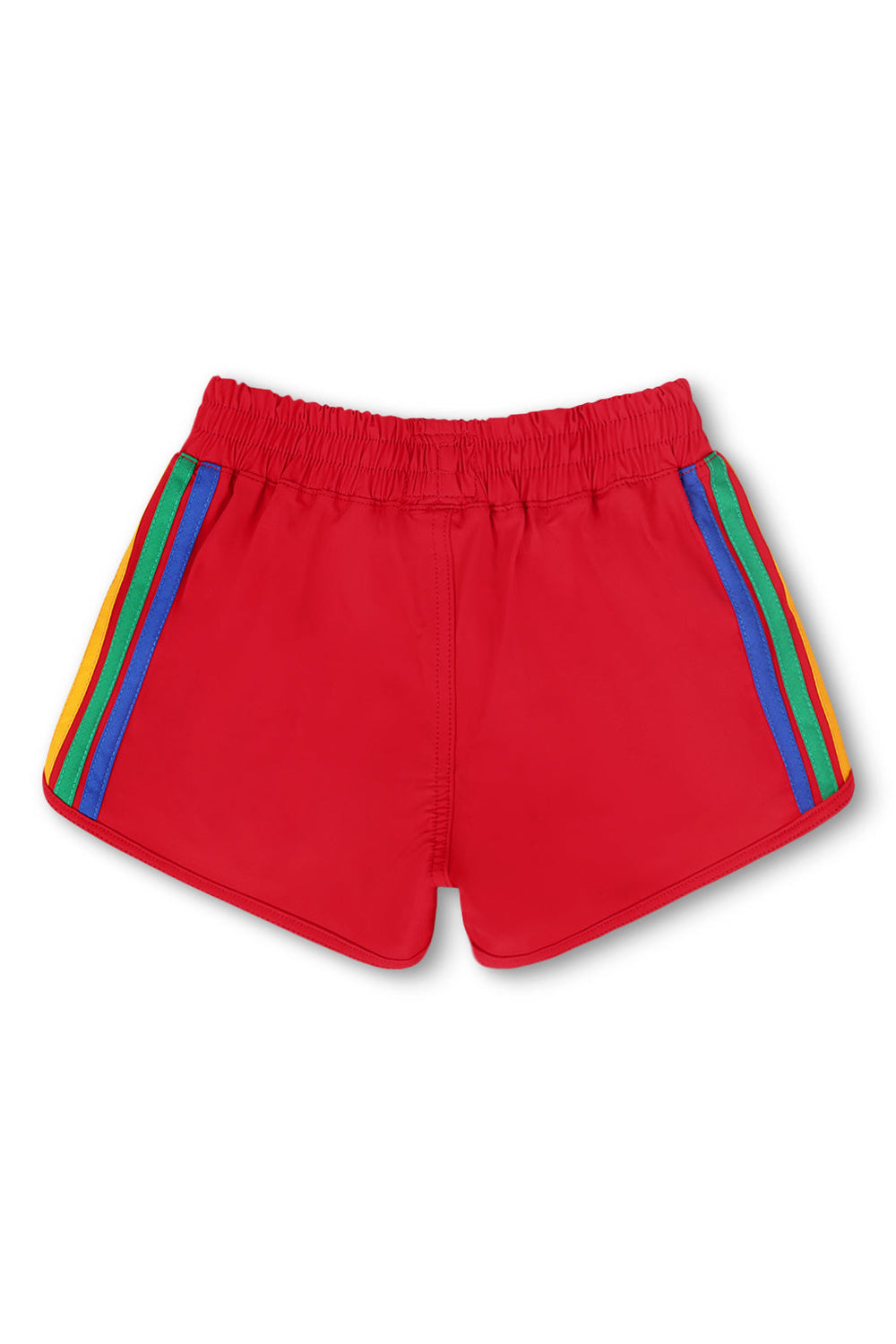 5 STRIPE KIDS FLEX JOGGER SHORT - RED