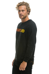 DREAMLAND LOGO CREW SWEATSHIRT - BLACK