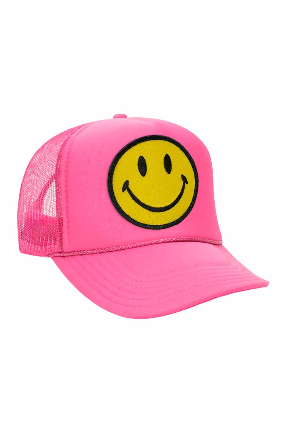 KID'S SMILEY VINTAGE FOAM TRUCKER HAT