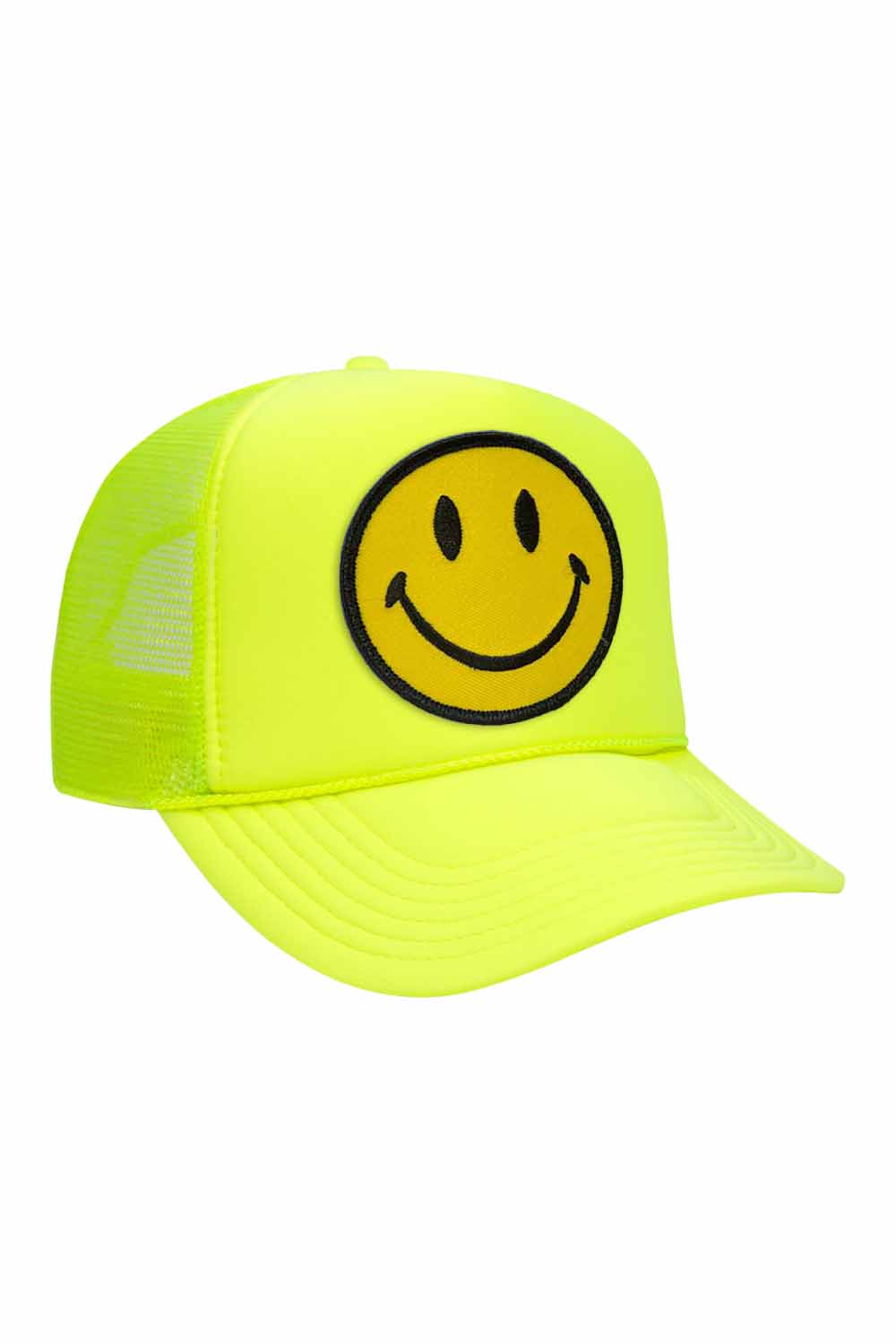 KID'S SMILEY VINTAGE FOAM TRUCKER HAT