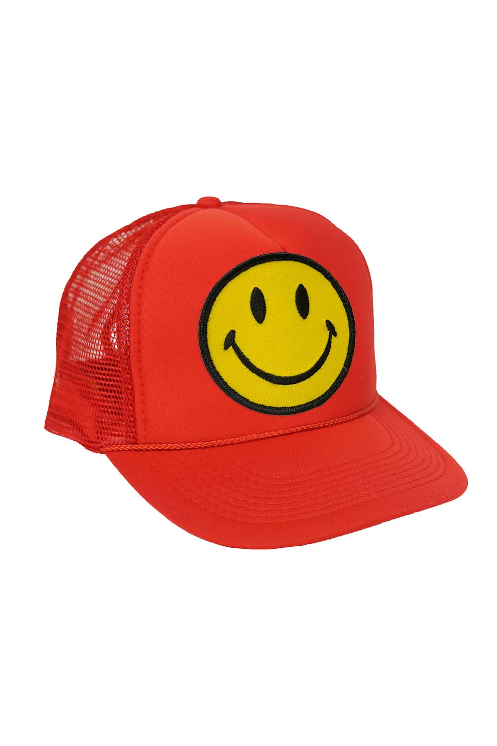KID'S SMILEY VINTAGE FOAM TRUCKER HAT