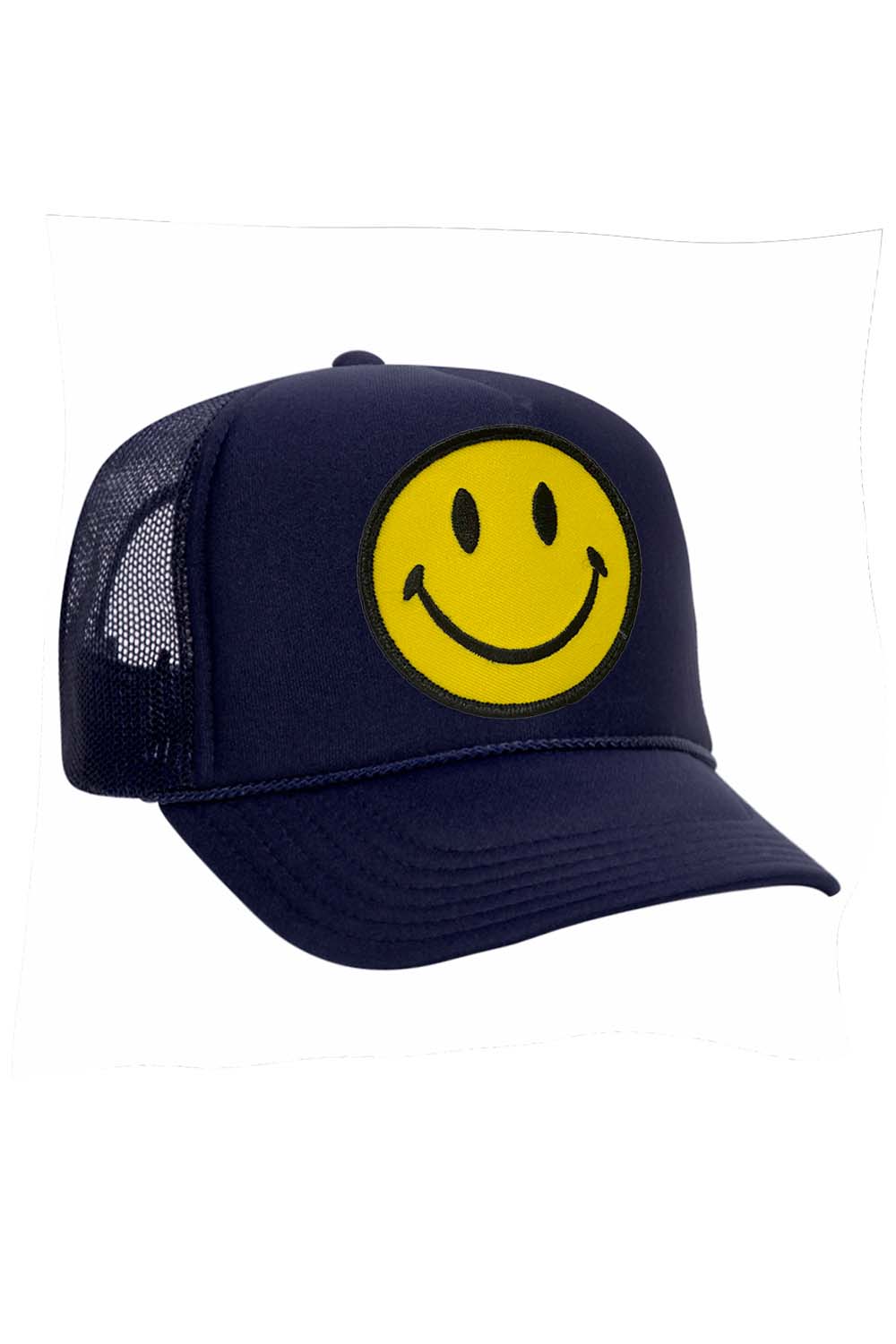 KID'S SMILEY VINTAGE FOAM TRUCKER HAT