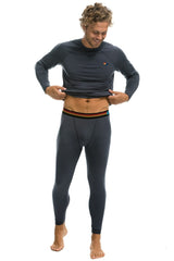 MICRO MODAL BASE LAYER BOTTOM - TITANIUM