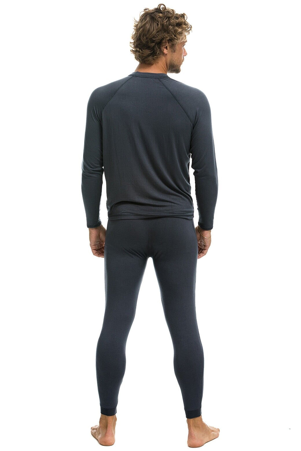 MICRO MODAL BASE LAYER BOTTOM - TITANIUM