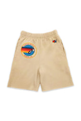 AVIATOR NATION KIDS SWEATSHORTS - SAND