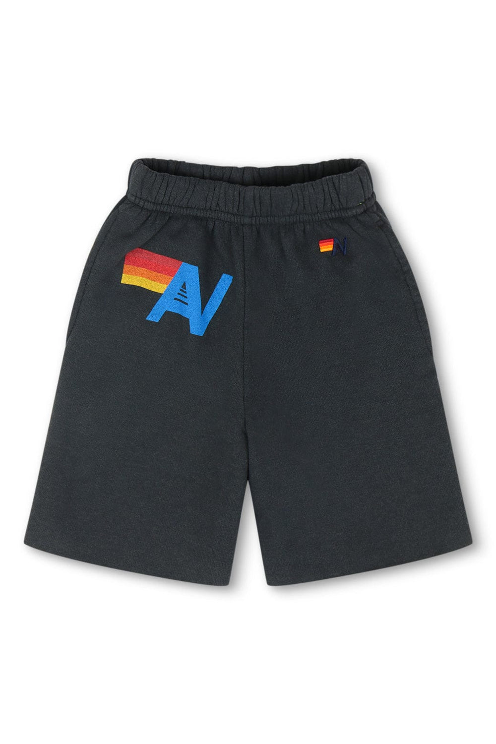LOGO KIDS SWEATSHORTS - CHARCOAL