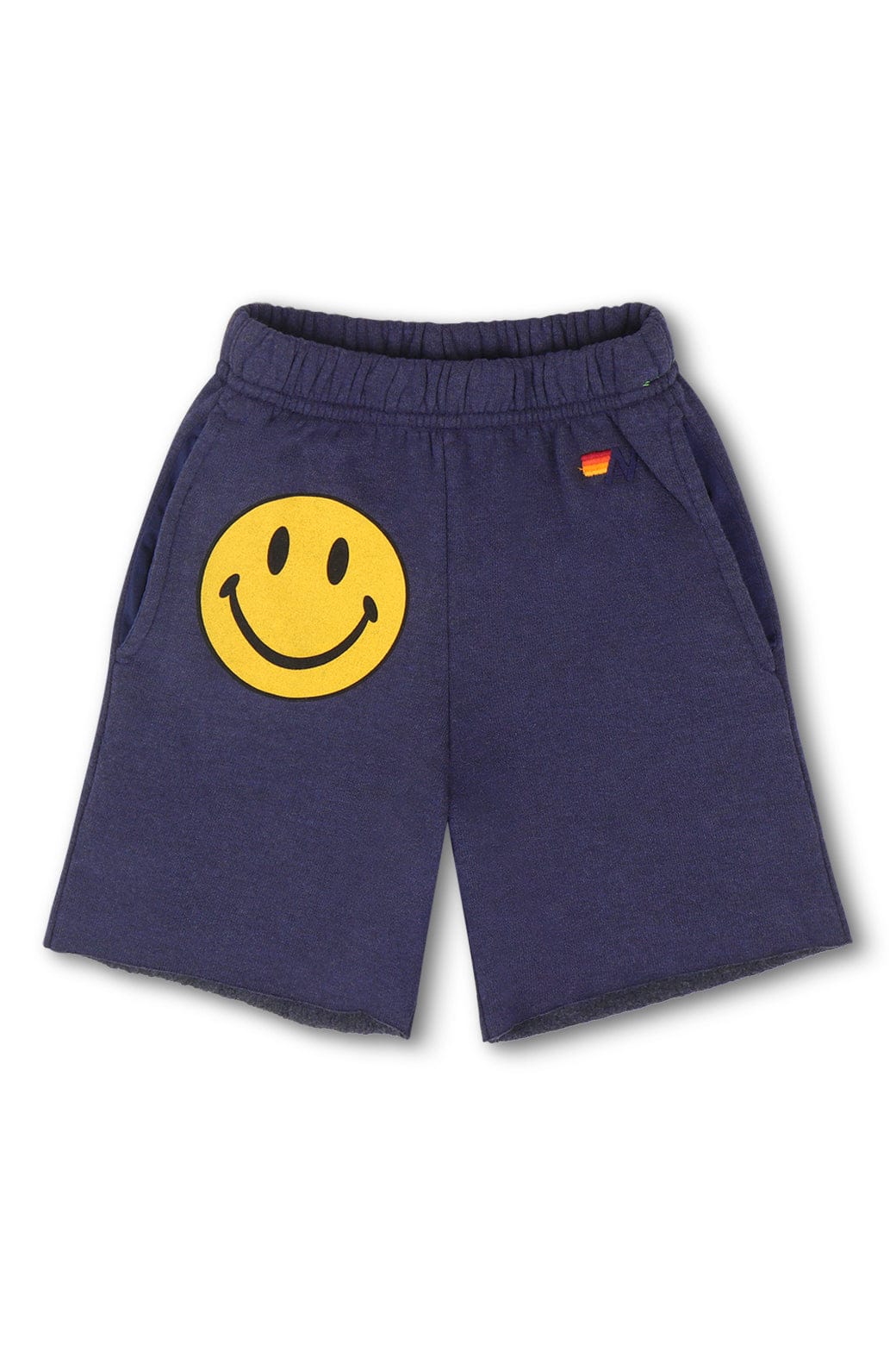 SMILEY KIDS SWEATSHORTS - NAVY