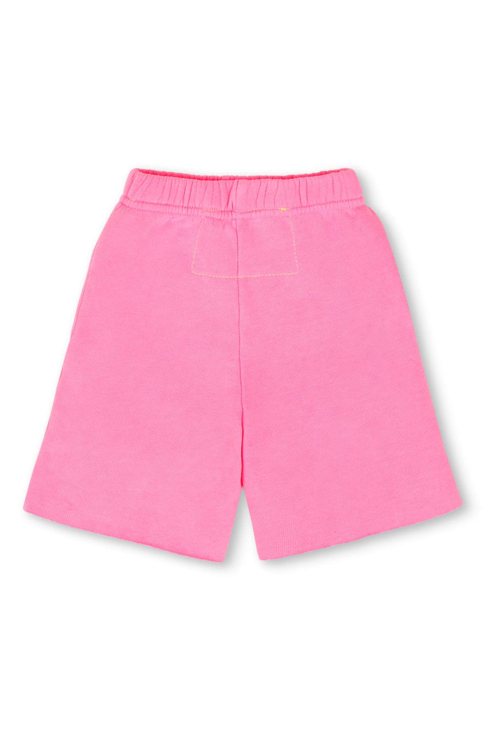LOGO KIDS SWEATSHORTS - NEON PINK