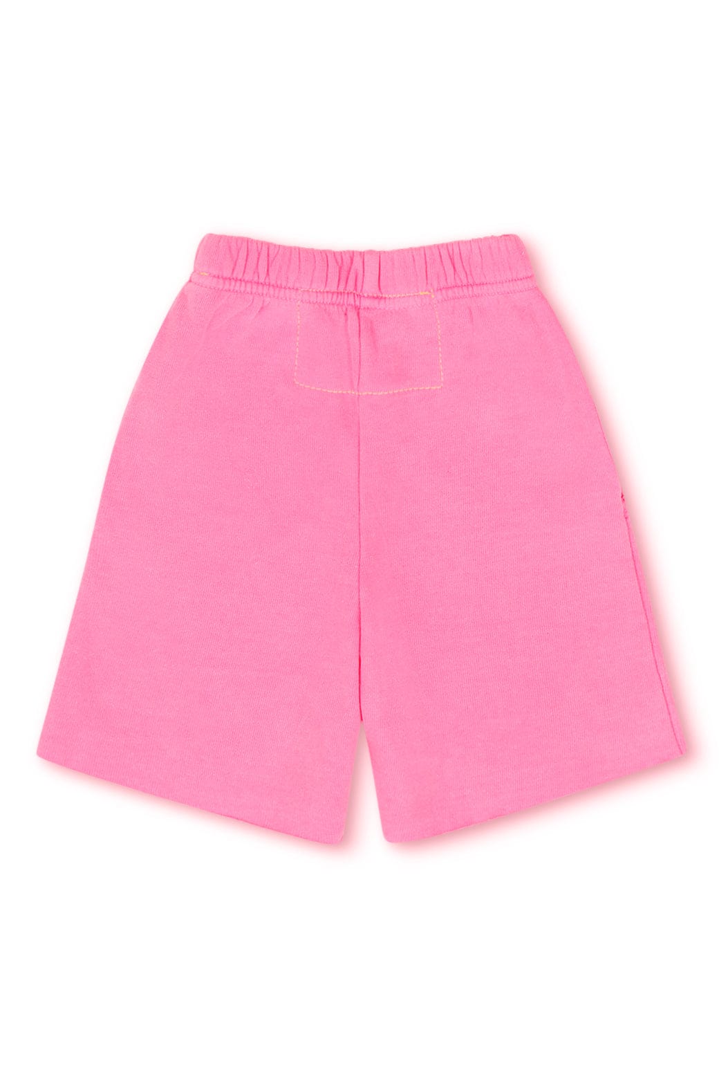 SMILEY KIDS SWEATSHORTS - NEON PINK