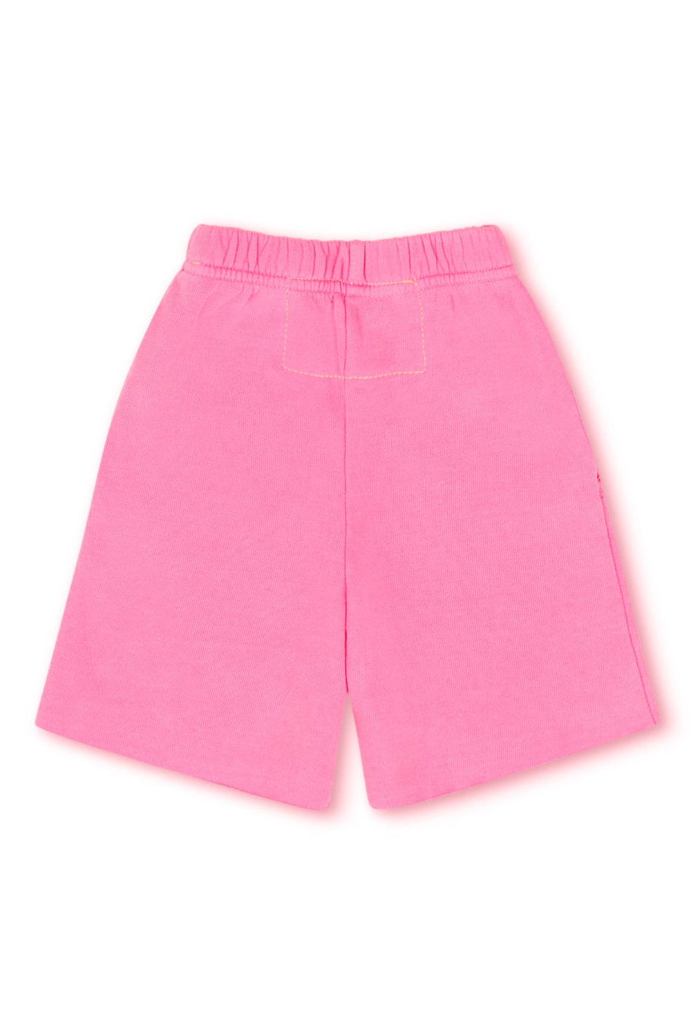 SMILEY KIDS SWEATSHORTS - NEON PINK