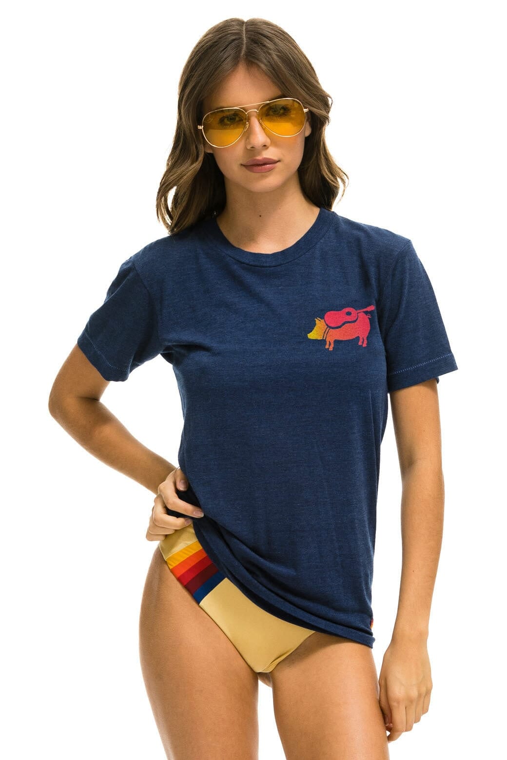 WINDY CITY SMOKEOUT 2024 CREW TEE SHIRT - NAVY
