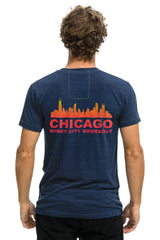 WINDY CITY SMOKEOUT 2024 CREW TEE SHIRT - NAVY
