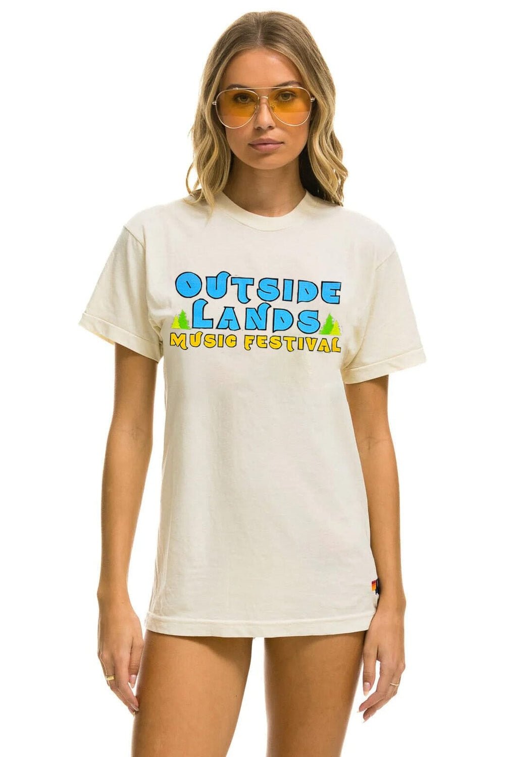OUTSIDE LANDS 2024 UNISEX CREW TEE - VINTAGE WHITE