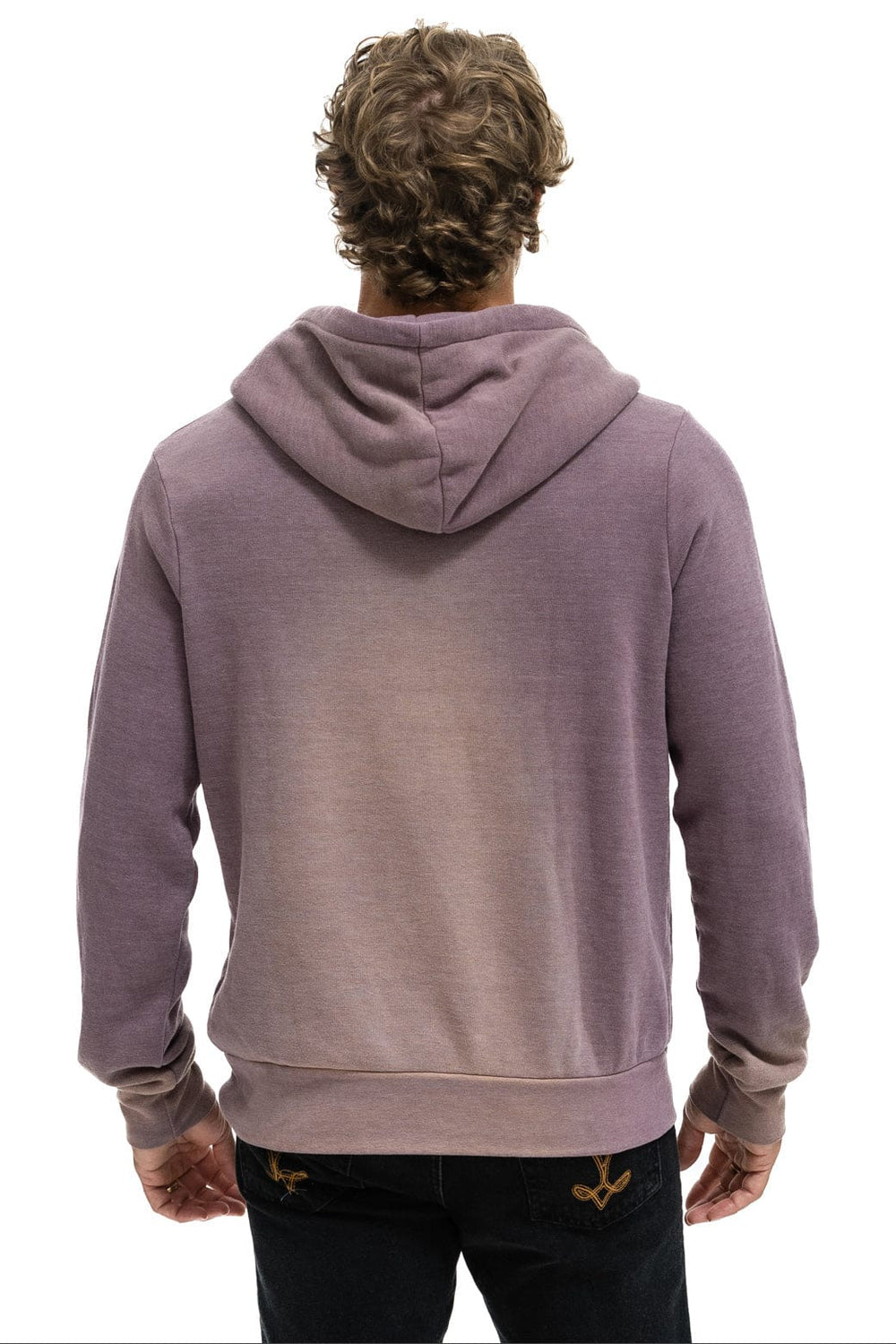 5 STRIPE HOODIE - FADED MOCHA