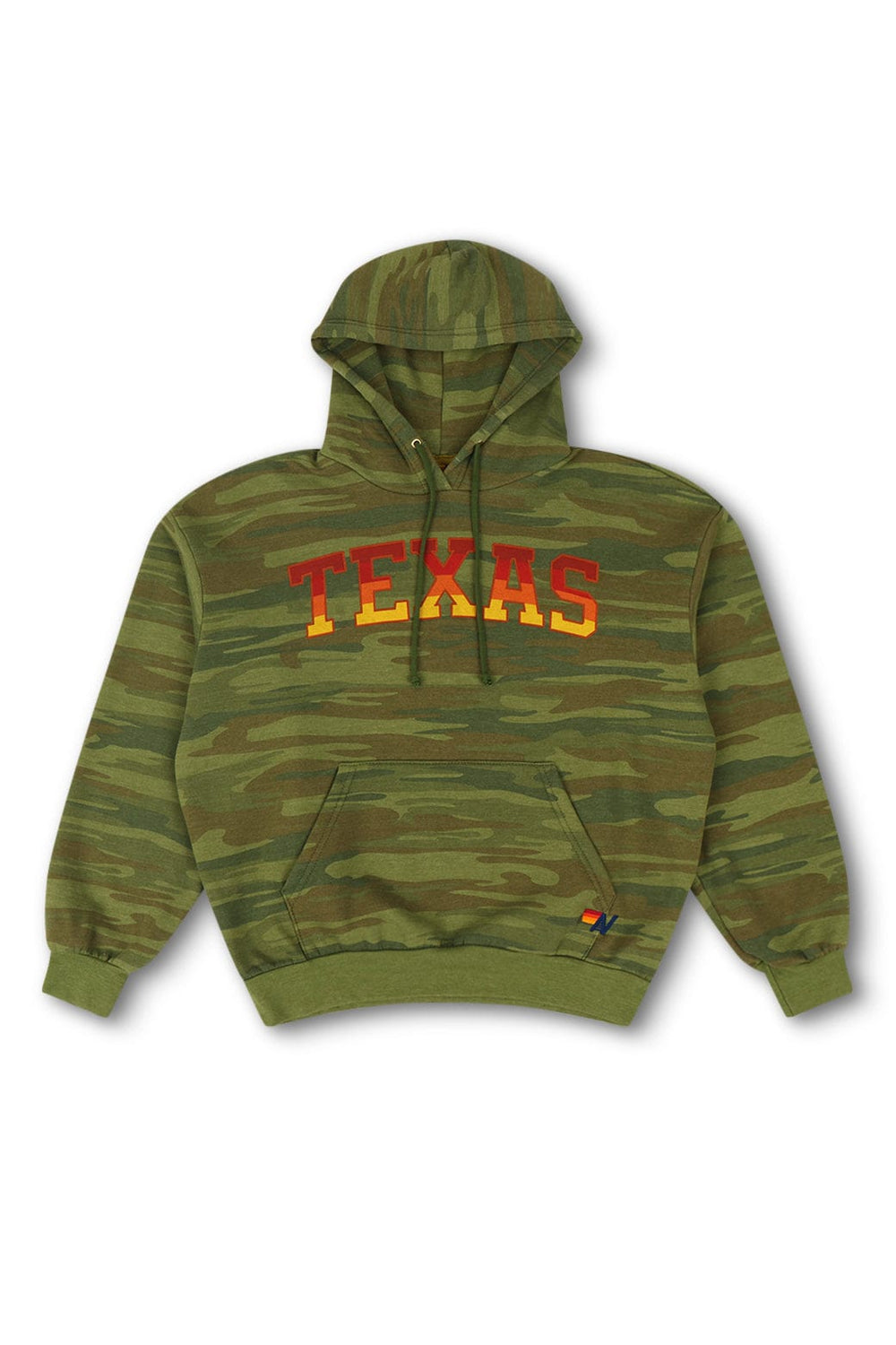 UNIVERSITY OF TEXAS PULLOVER HOODIE RELAXED - CAMO