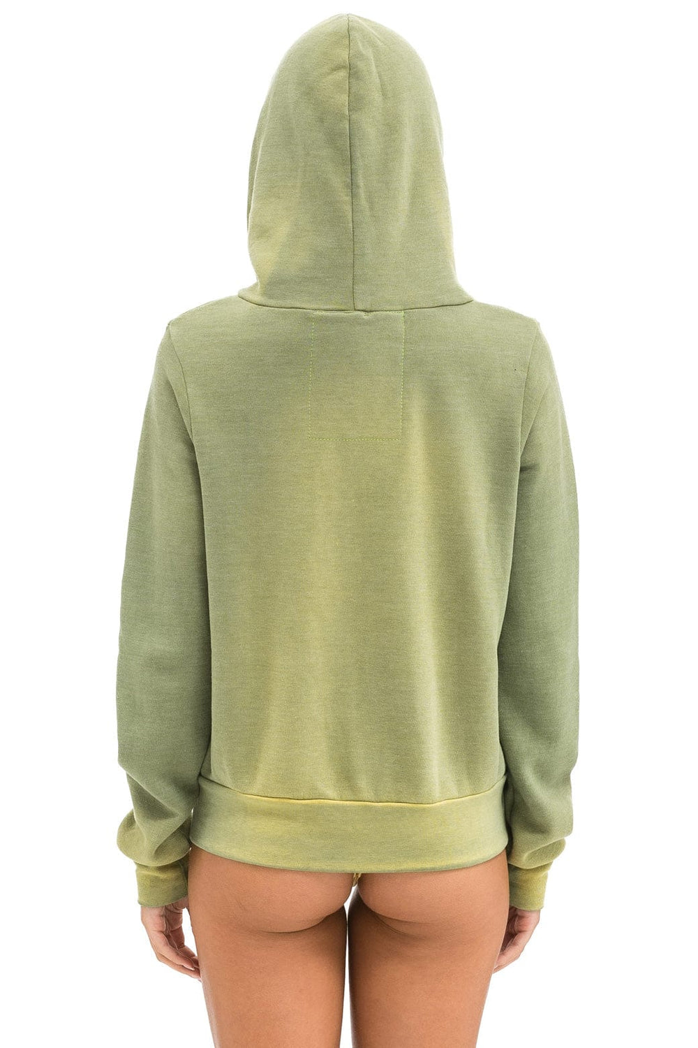VENICE SURFER ZIP HOODIE - FADED ARMY