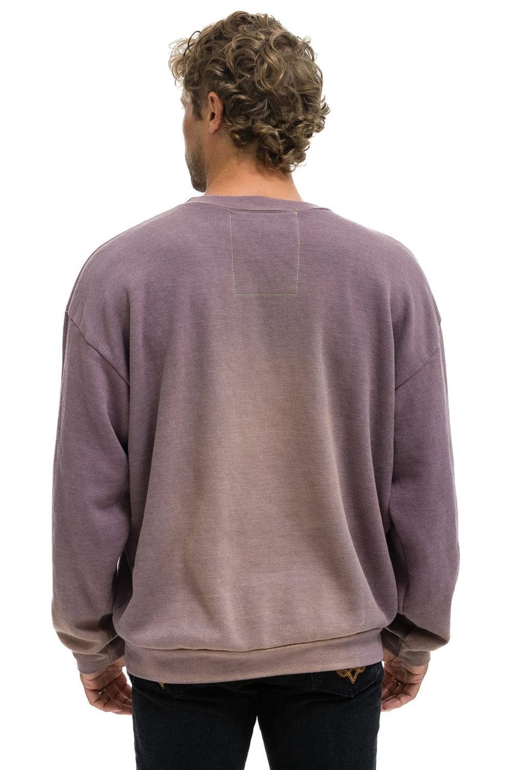 ESSENTIAL RELAXED CREW SWEATSHIRT - FADED MOCHA