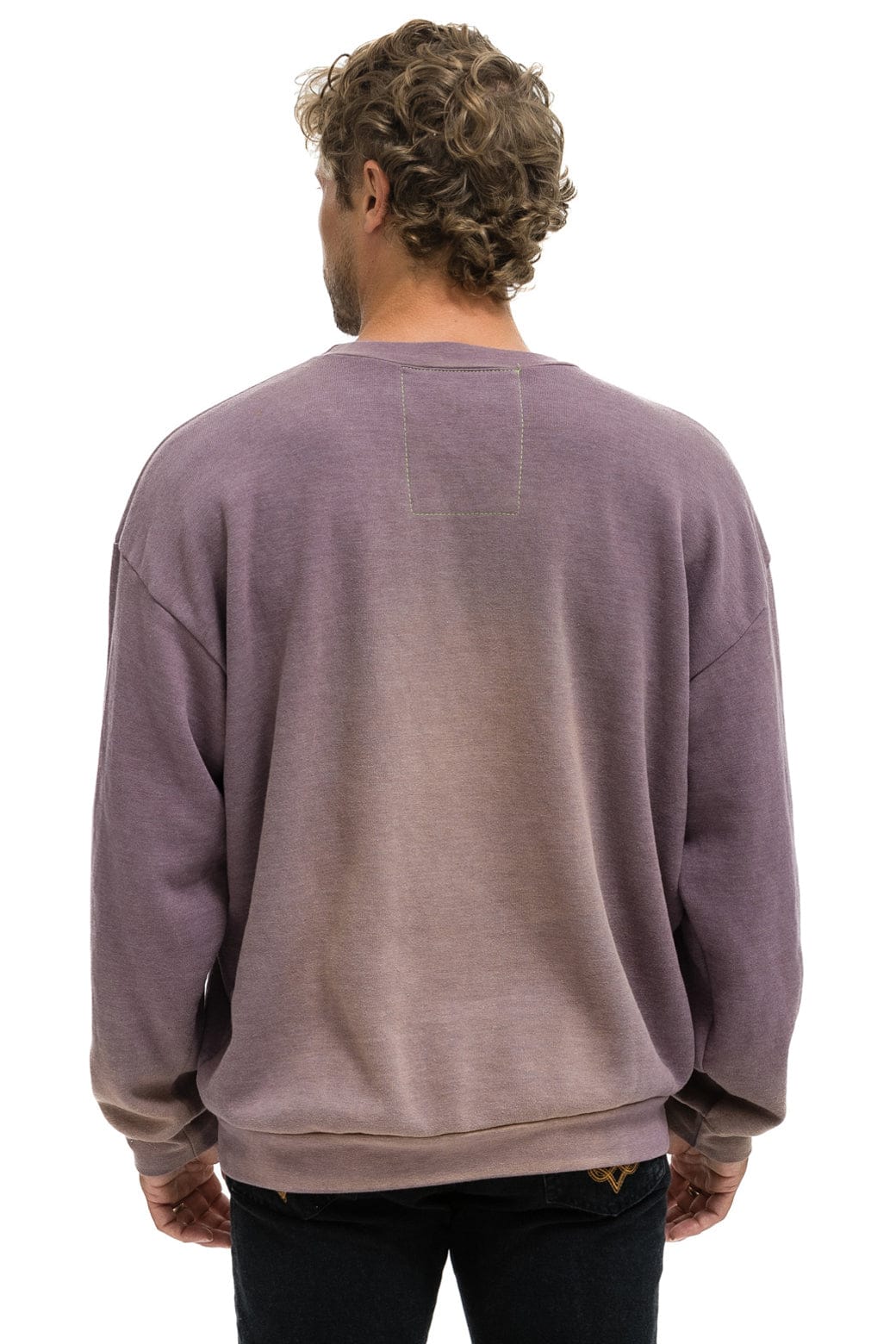 ESSENTIAL RELAXED CREW SWEATSHIRT - FADED MOCHA