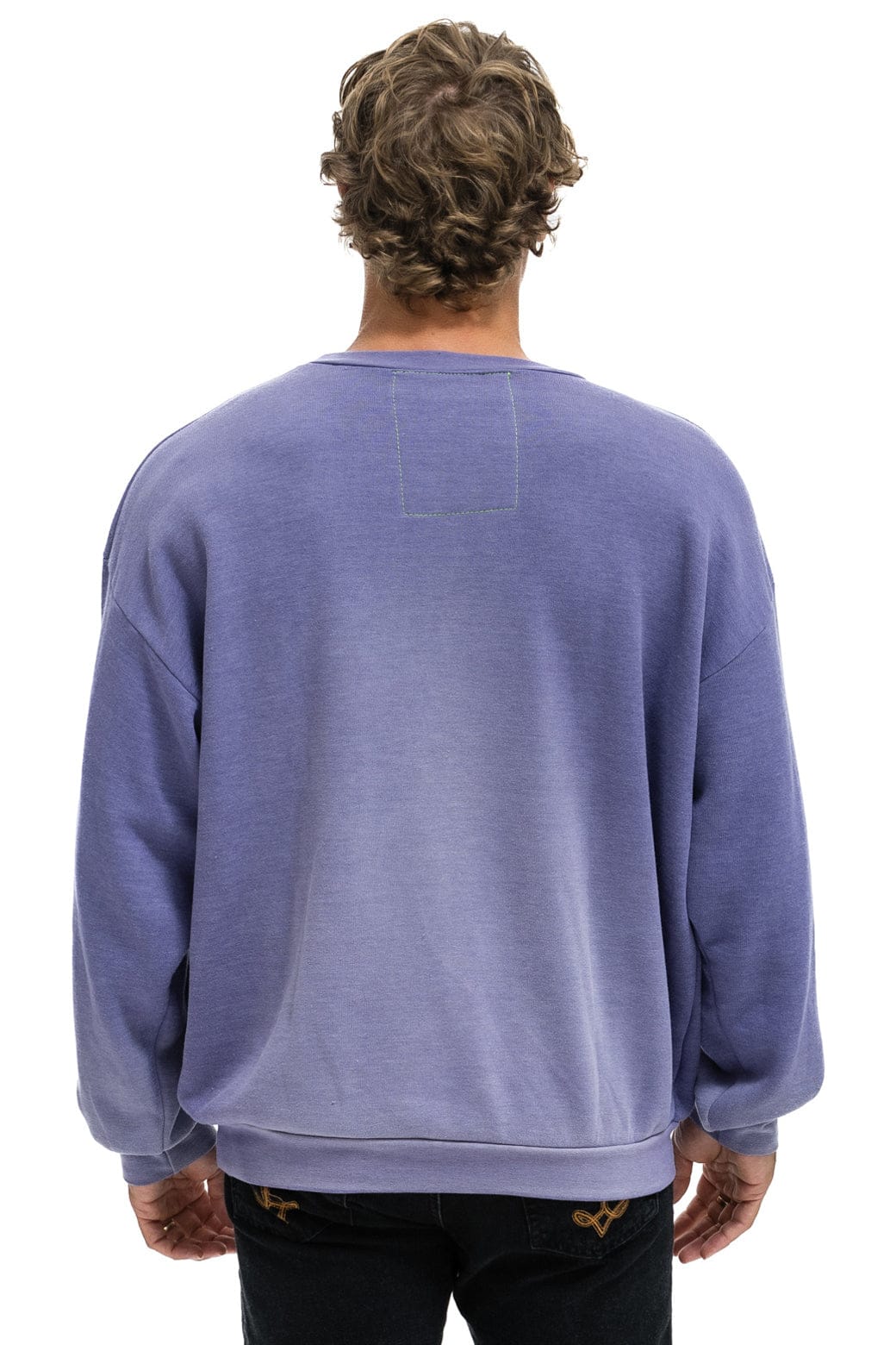 ASPEN MOUNTAIN RELAXED CREW SWEATSHIRT - FADED GRAPE