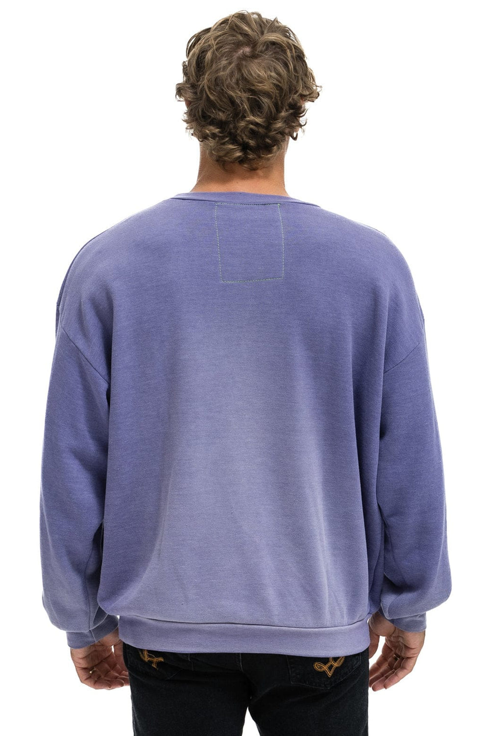 ASPEN MOUNTAIN RELAXED CREW SWEATSHIRT - FADED GRAPE