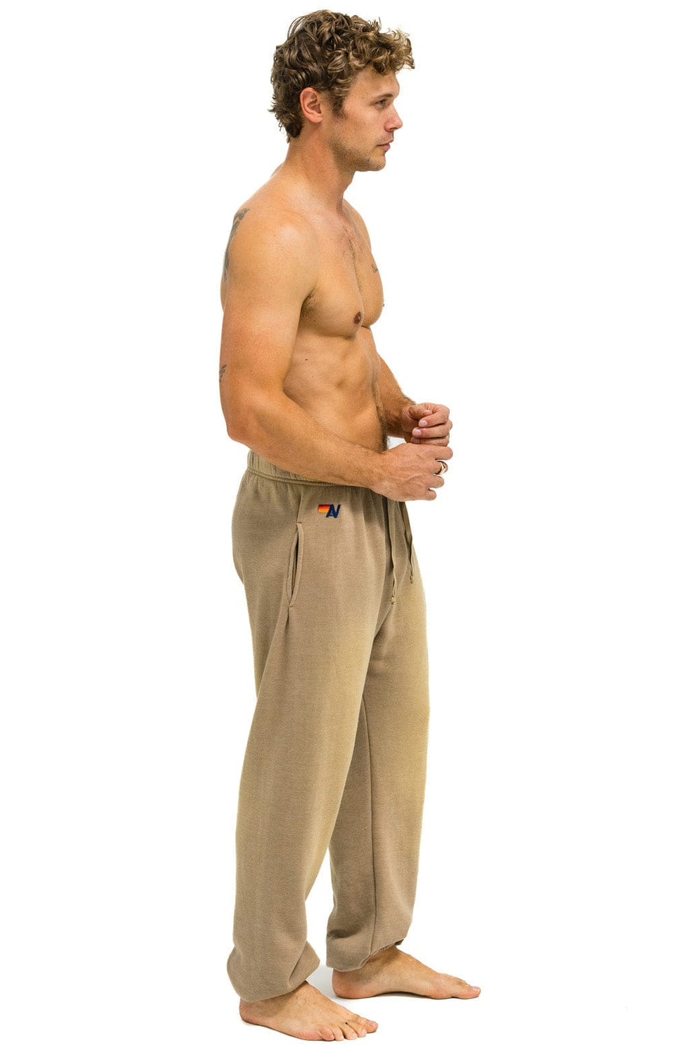ESSENTIAL SWEATPANTS - FADED TAN