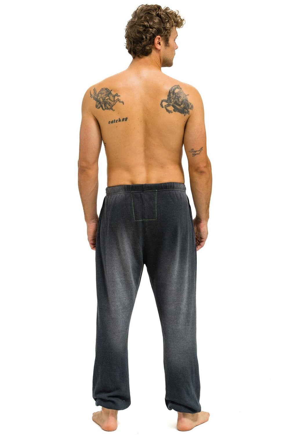 VINTAGE LOGO SWEATPANTS - FADED SMOKE