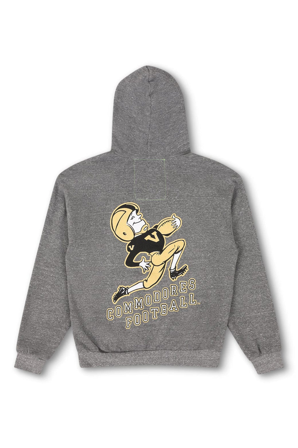 VANDERBILT COMMODORES PULLOVER HOODIE RELAXED - HEATHER GREY