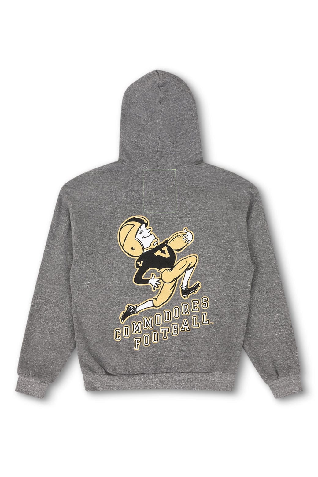 VANDERBILT COMMODORES PULLOVER HOODIE RELAXED - HEATHER GREY
