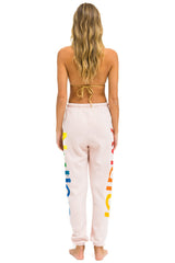 AVIATOR NATION 2 SWEATPANTS - LIGHT PINK