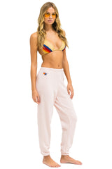 5 STRIPE SWEATPANTS - LIGHT PINK // PURPLE // ORANGE