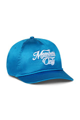 MEMBERS EXCLUSIVE VINTAGE SATIN SCRIPT TRUCKER HAT - OCEAN