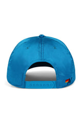 MEMBERS EXCLUSIVE VINTAGE SATIN SCRIPT TRUCKER HAT - OCEAN