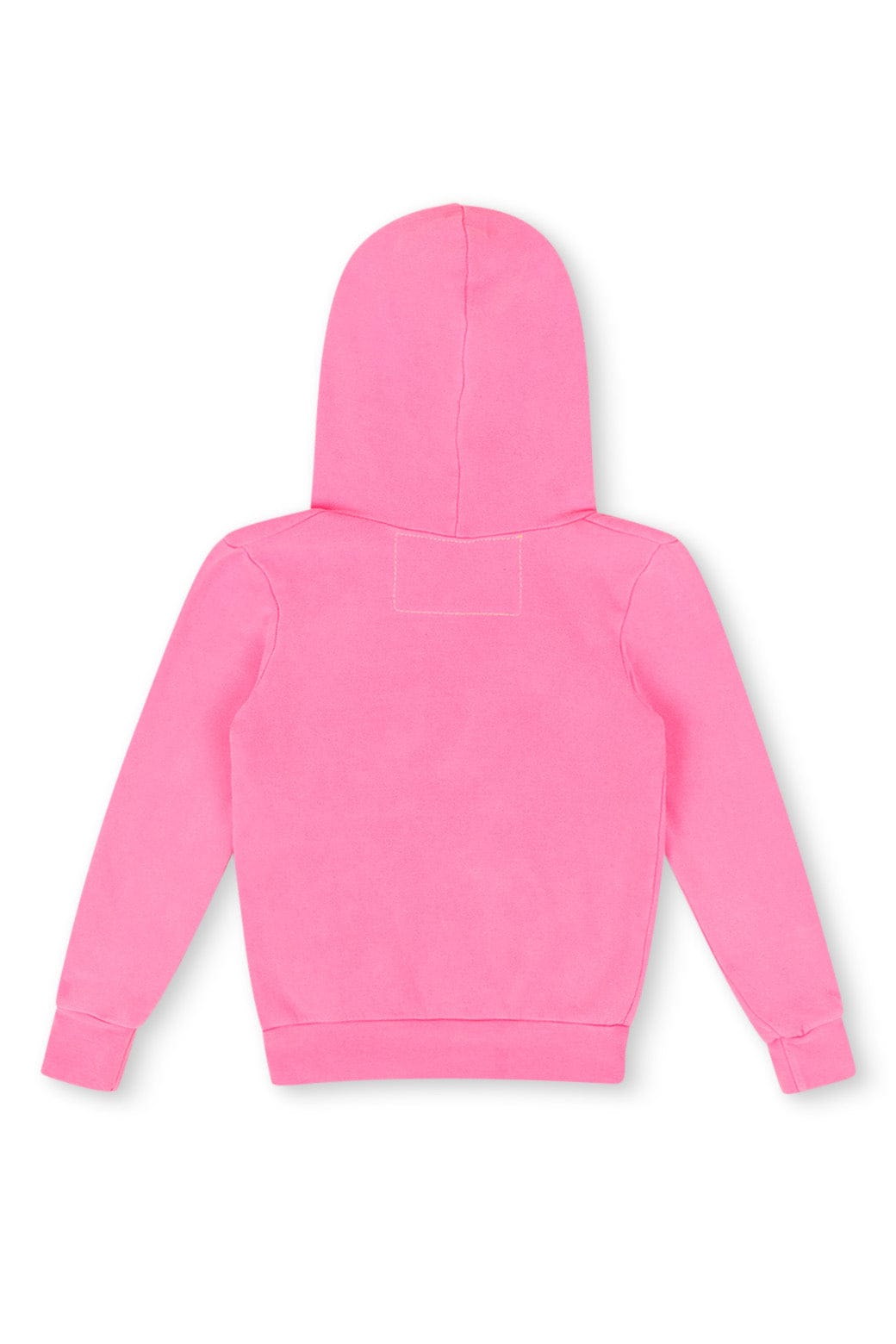 KID'S LOGO PULLOVER HOODIE - NEON PINK