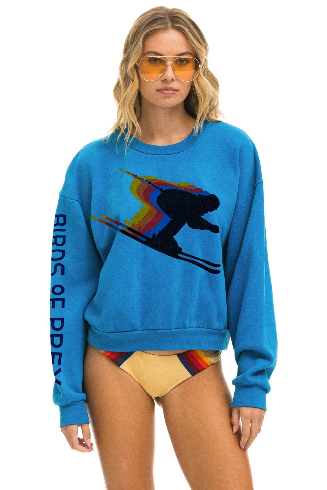 BIRDS OF PREY 2024 CREW SWEATSHIRT RELAXED - COBALT