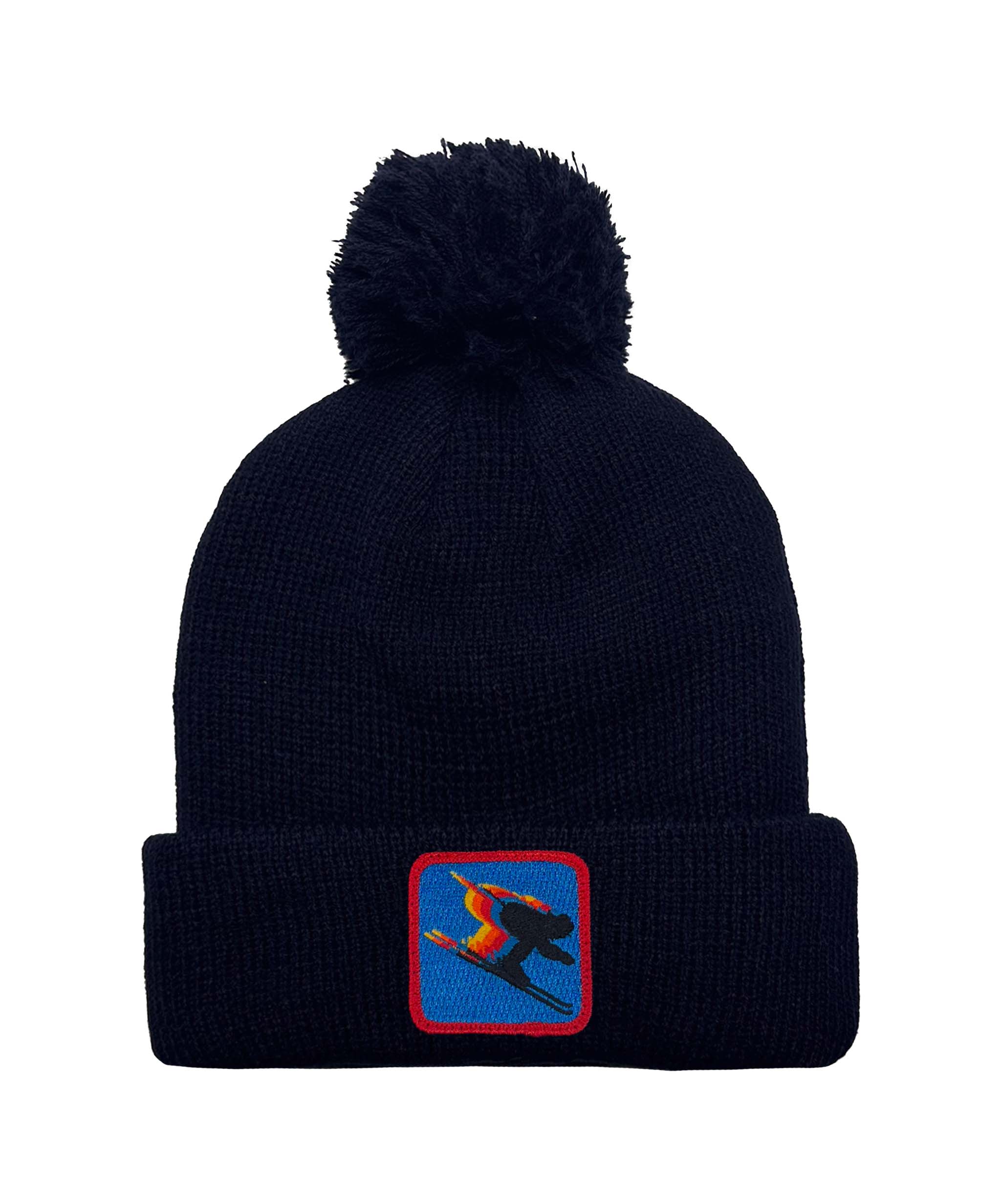 BIRDS OF PREY 2024 POM POM RIB BEANIE - NAVY