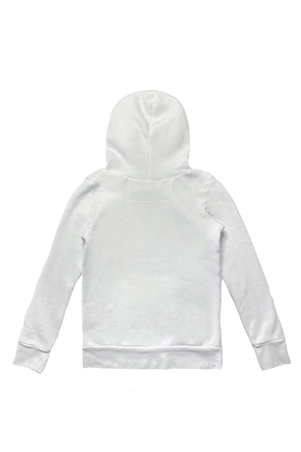 KID'S LOGO PULLOVER HOODIE - WHITE