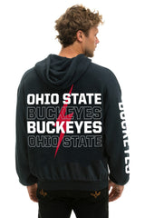 OHIO STATE CFP CHAMPIONS 2025 RELAXED PULLOVER HOODIE - CHARCOAL
