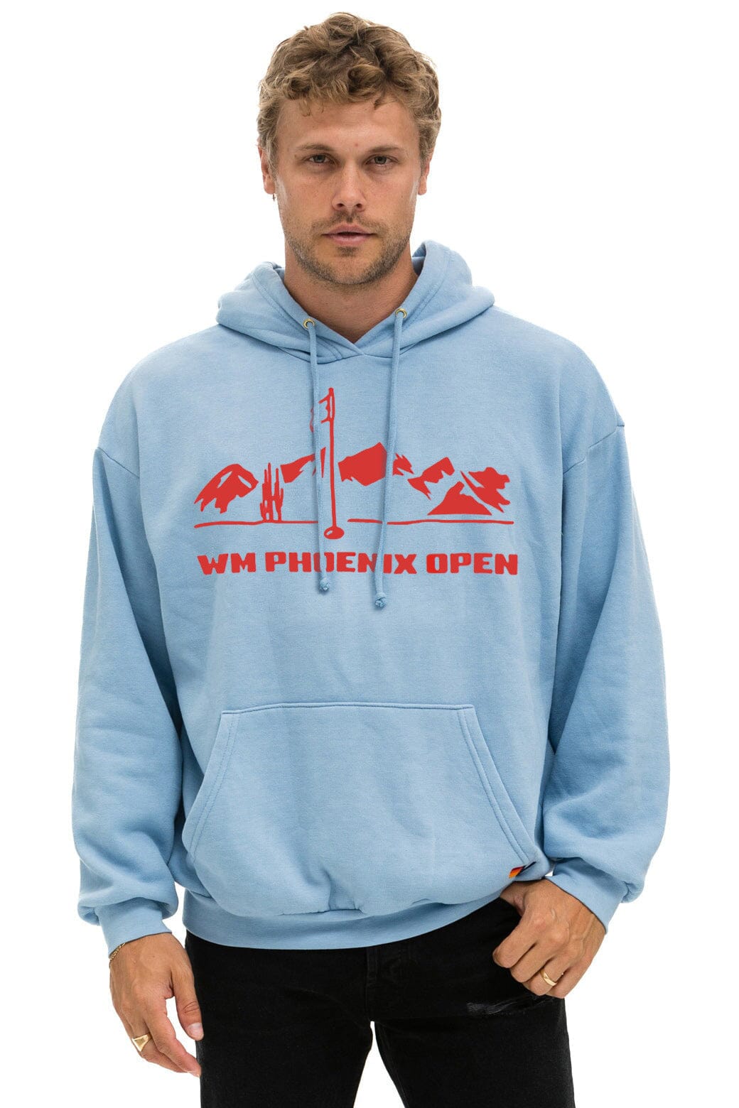 WM PHOENIX OPEN 2025 RELAXED PULLOVER HOODIE - ICE
