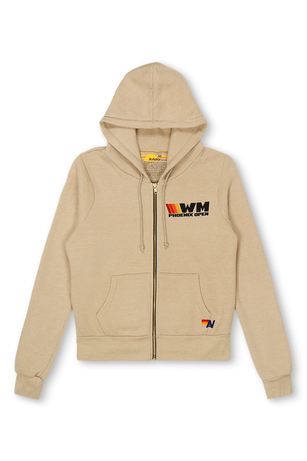 WM PHOENIX OPEN 2025 ZIP HOODIE - SAND