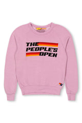 WM PHOENIX OPEN 2025 CREW SWEATSHIRT - MAUVE