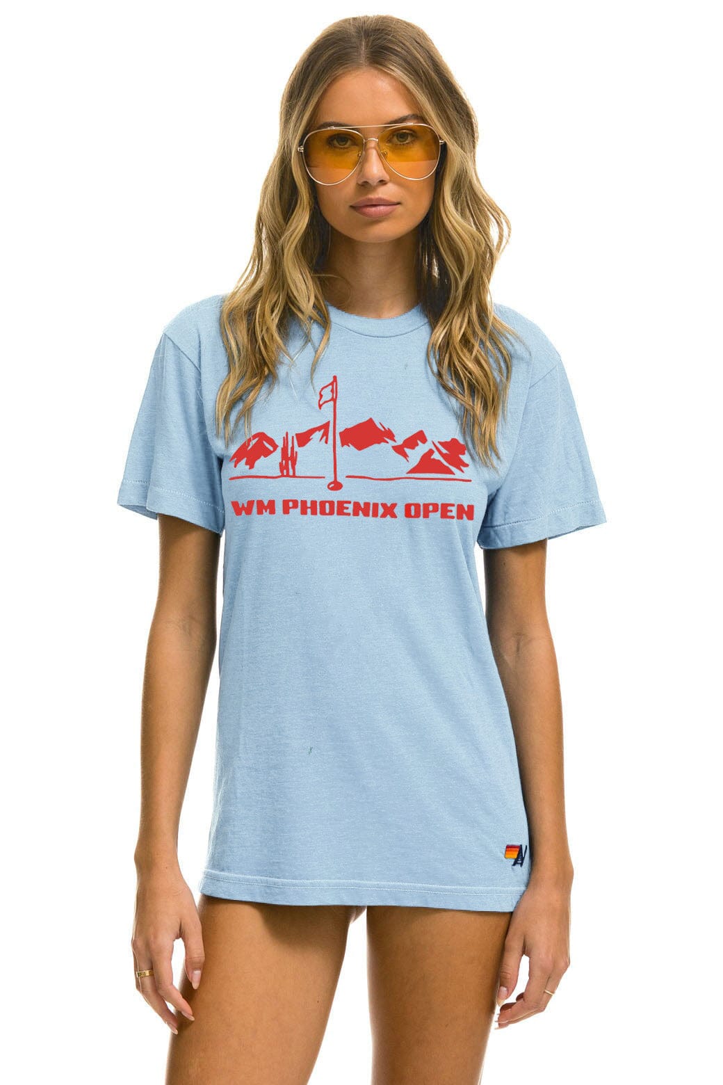 WM PHOENIX OPEN 2025 UNISEX CREW TEE - ICE