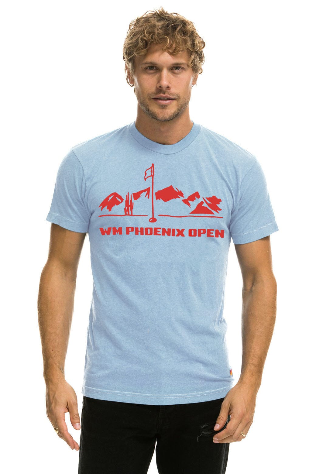 WM PHOENIX OPEN 2025 UNISEX CREW TEE - ICE