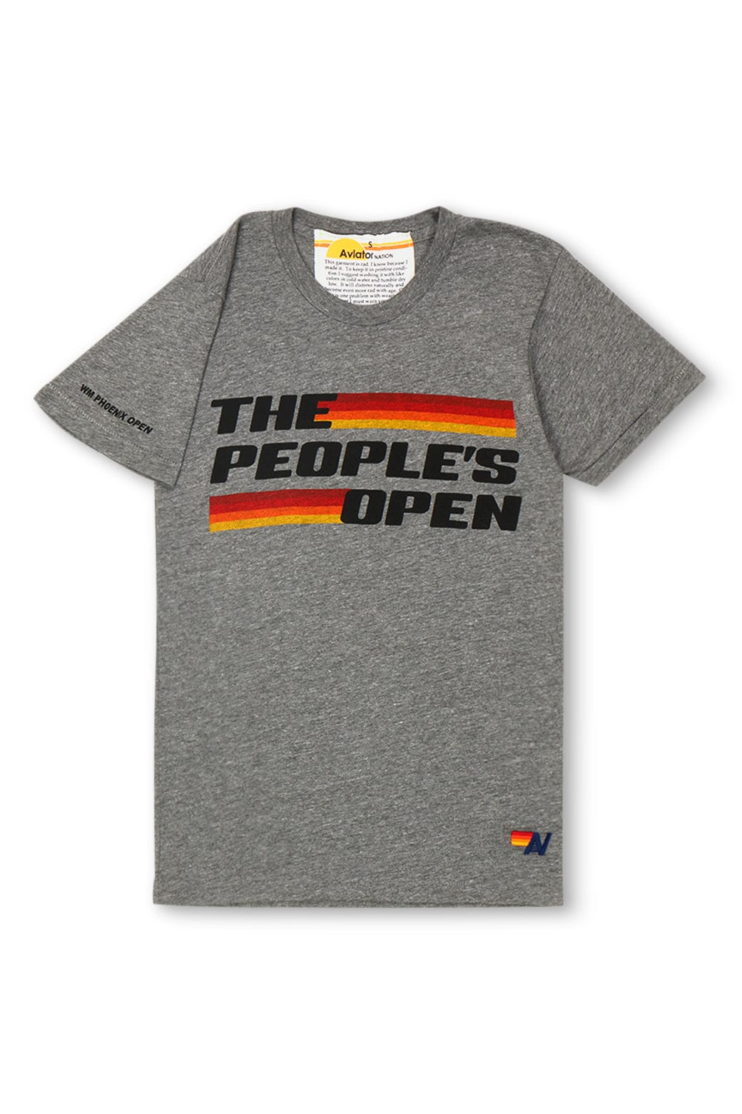 WM PHOENIX OPEN 2025 UNISEX CREW TEE - HEATHER