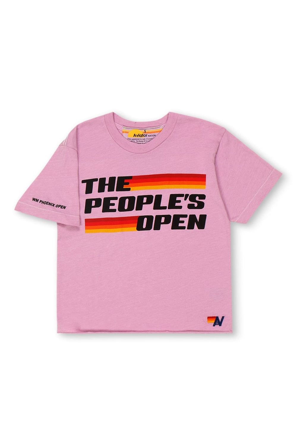 WM PHOENIX OPEN 2025 BOYFRIEND TEE - MAUVE
