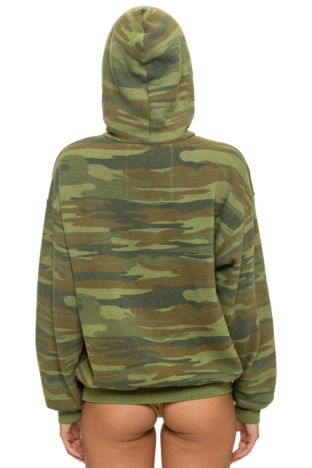 LOGO PULLOVER RELAXED HOODIE - CAMO