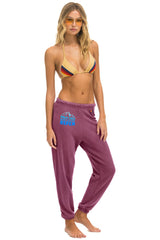PALM TREE FESTIVAL ASPEN 2025 UNISEX SWEATPANTS - BERRY