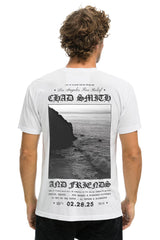 CHAD SMITH DREAMLAND LA FIRES BENEFIT CREW TEE - WHITE