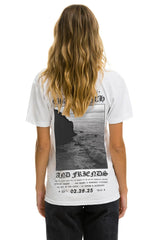 CHAD SMITH DREAMLAND LA FIRES BENEFIT CREW TEE - WHITE