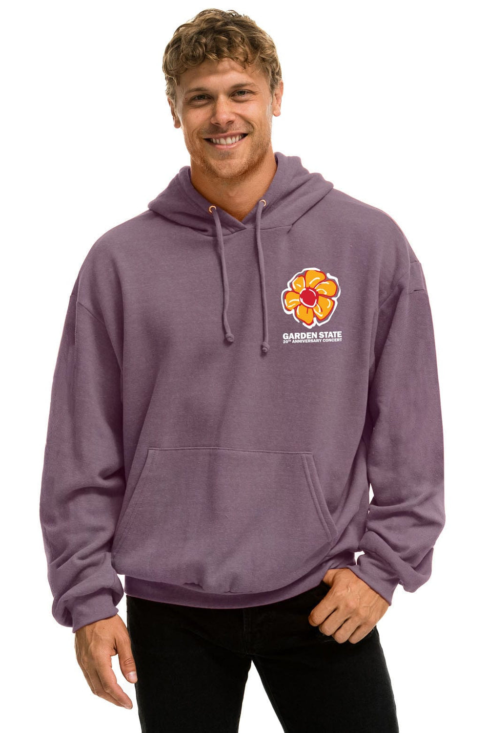 GARDEN STATE CONCERT PULLOVER HOODIE RELAXED - MOCHA